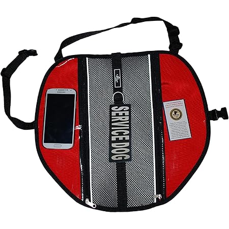 service dog vest with pockets