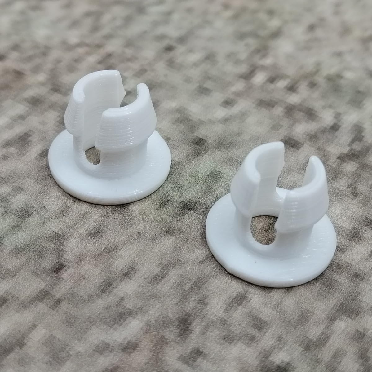 Boccola articolata di ricambio, 8 pezzi, colore bianco, compatibile con Bremhey Dinett Gerlinol ADT, carrello da portata
