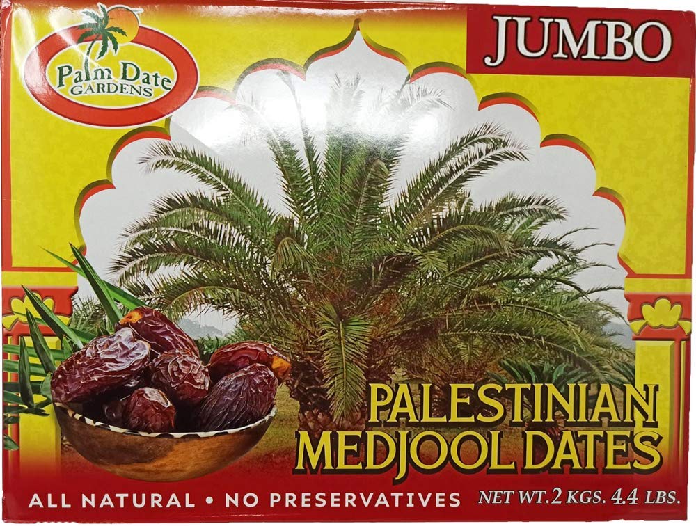 Buy Dates Palm Date Gardens 4.4lb (2kg) Palestinian Medjool Dates