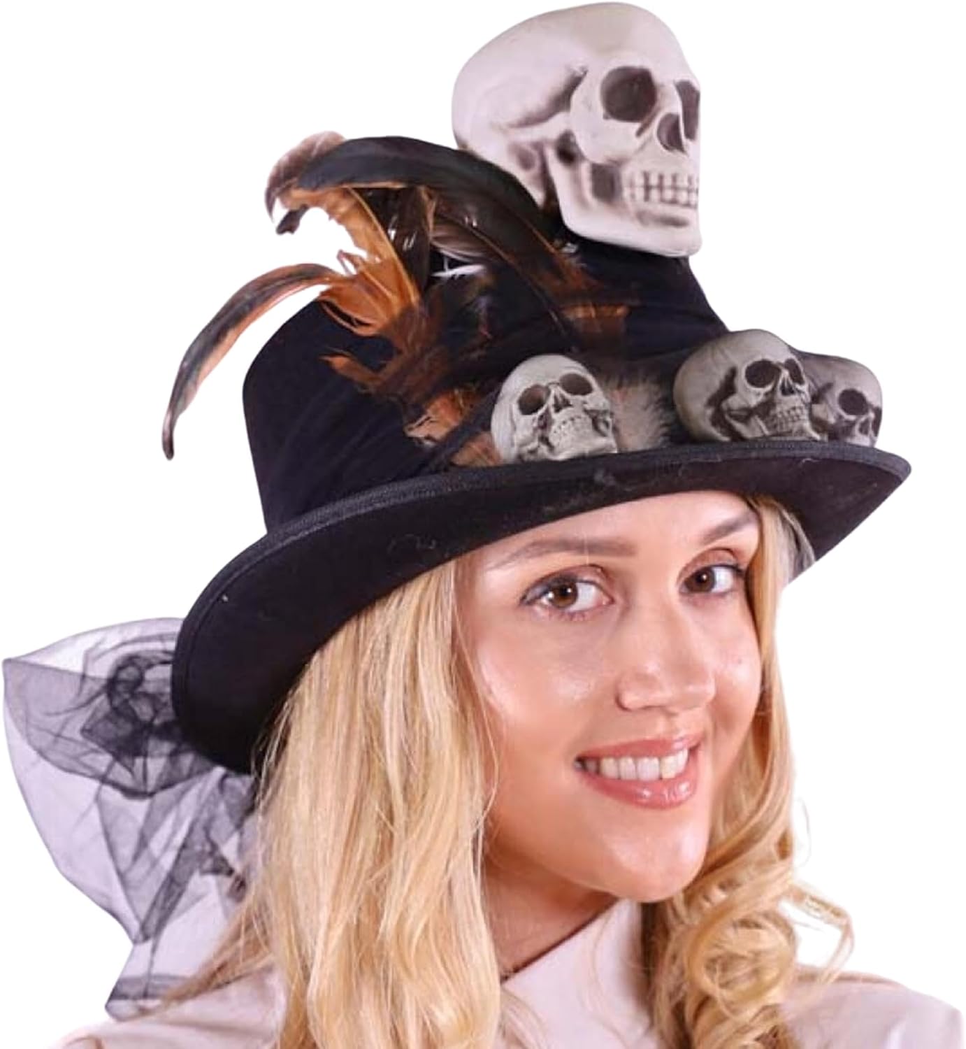 Voodoo Mini Skull Top Hat