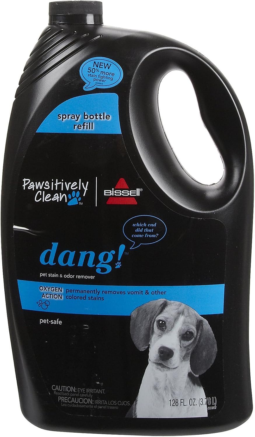 Bissell dang! Oxygen-Activated Stain & Odor Remover Refill - 128 oz