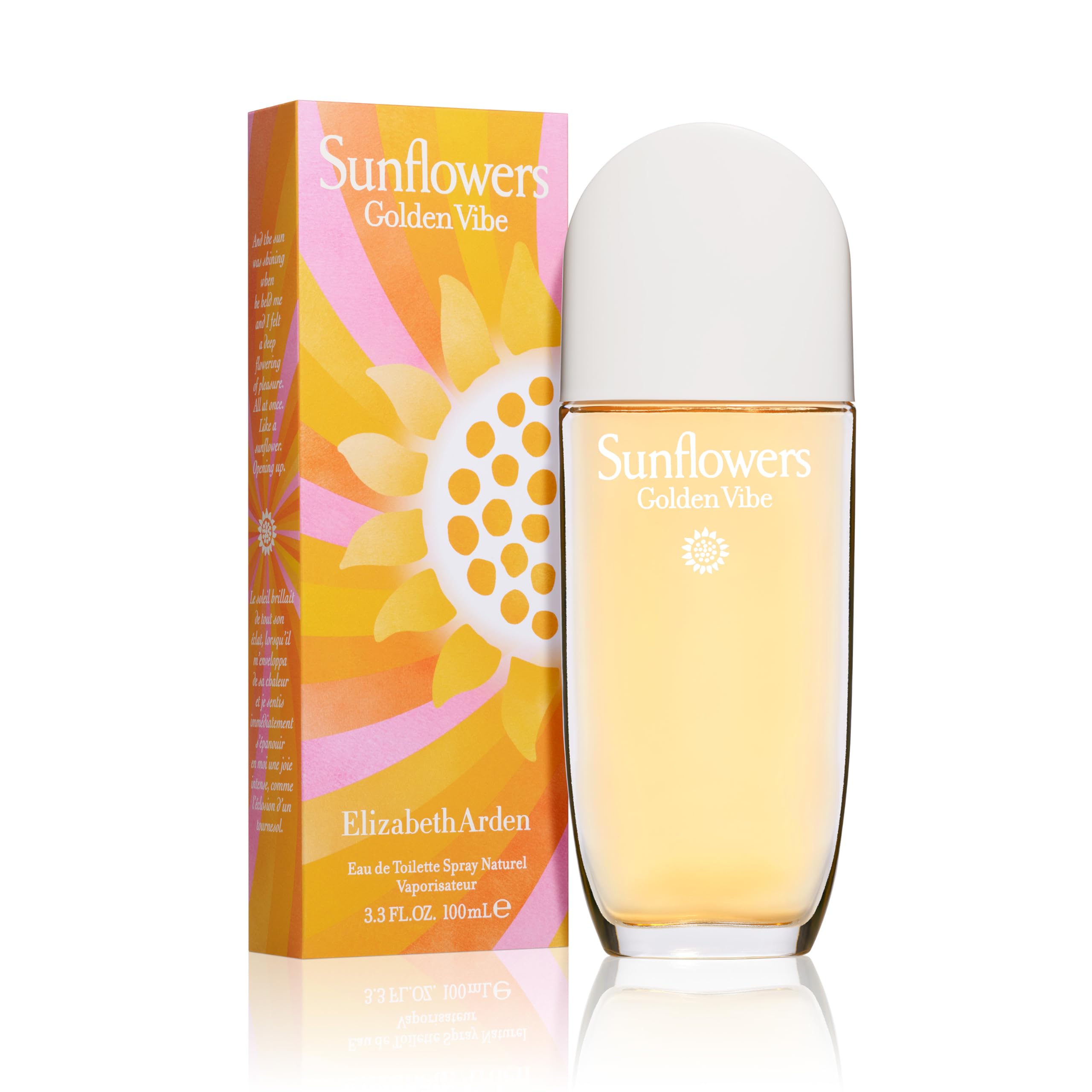 Elizabeth Arden - Sunflowers Golden Vibe woda toaletowa dla kobiet - spray w sprayu - egzotyczny zapach latem - na bazie kokosa, wanilii, tiaré