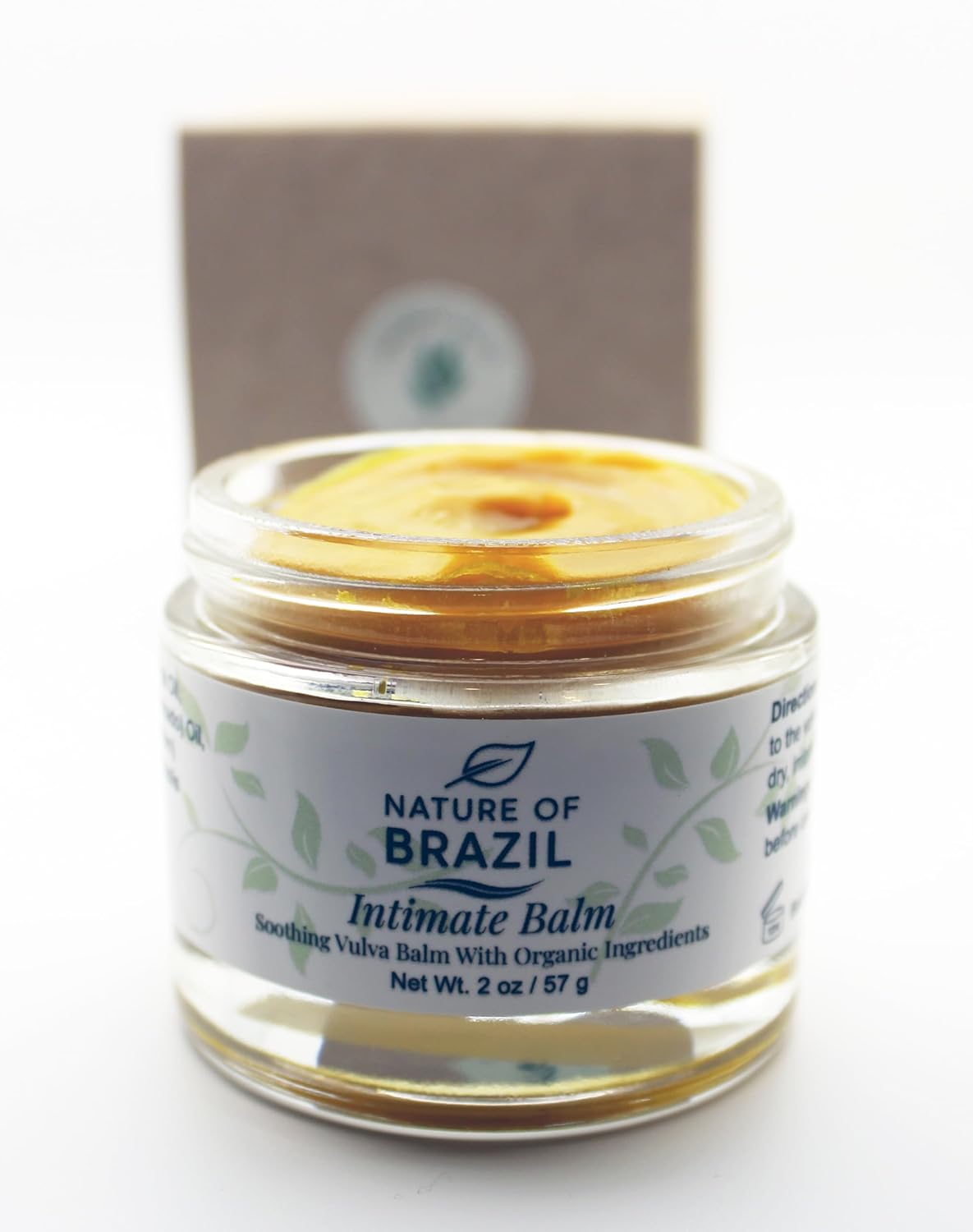 Vulva Balm - Intimate Skin Moisturizer for Dryness, Itching & Menopause Relief - Hormone Free, 100% Natural & Organic Ingredients - 2 oz