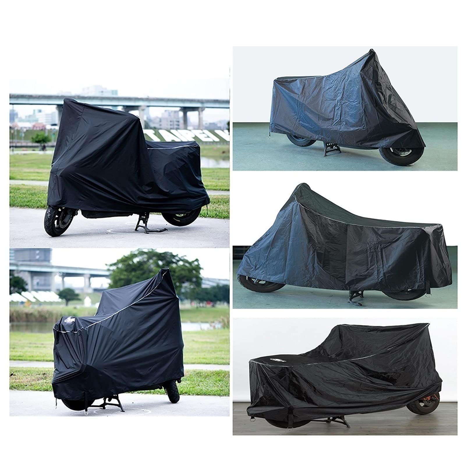 Teli per moto Copertina del motociclo compatibile con coperchio