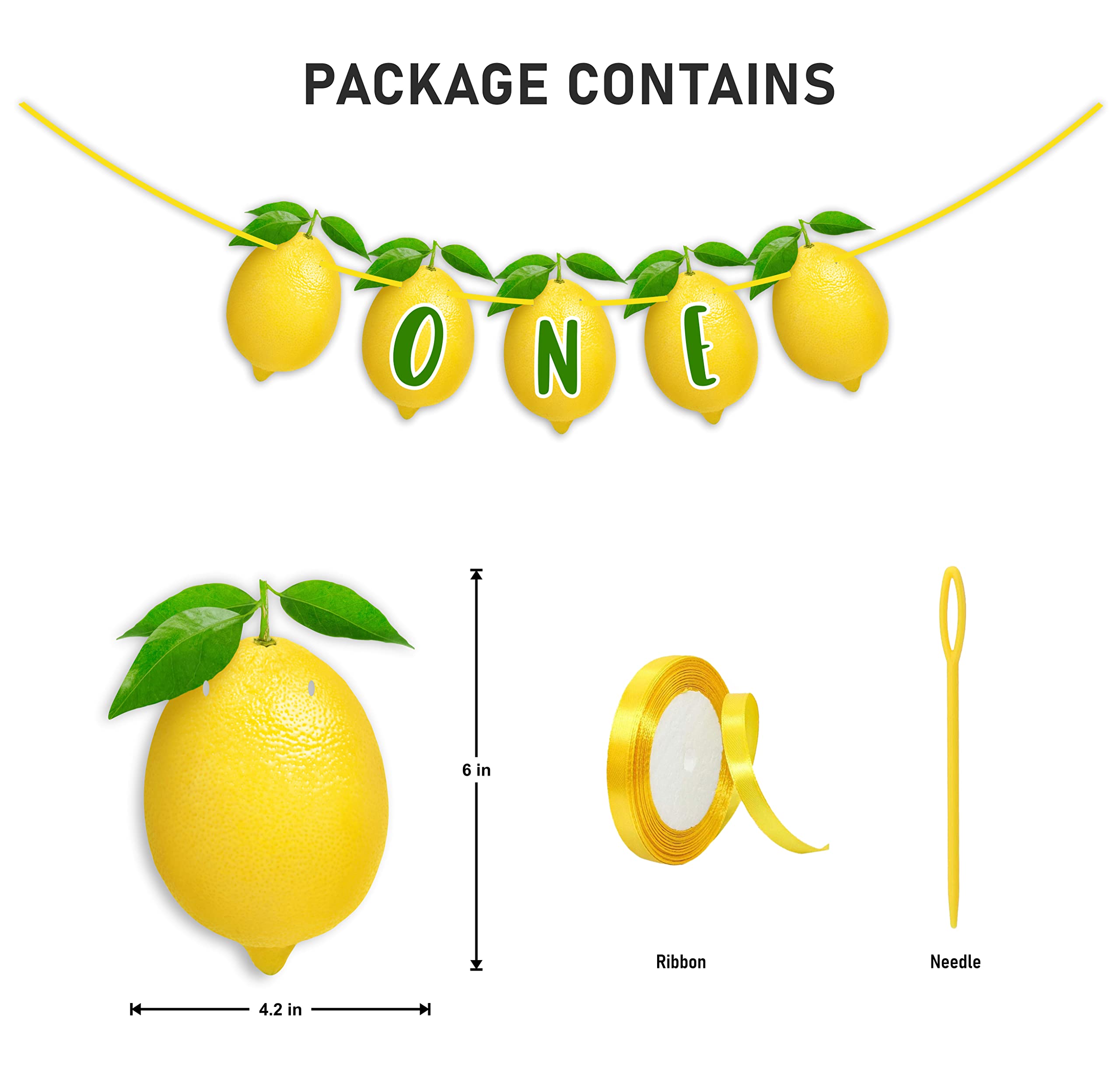 Seyal® Lemon One Banner, Small - Image 3