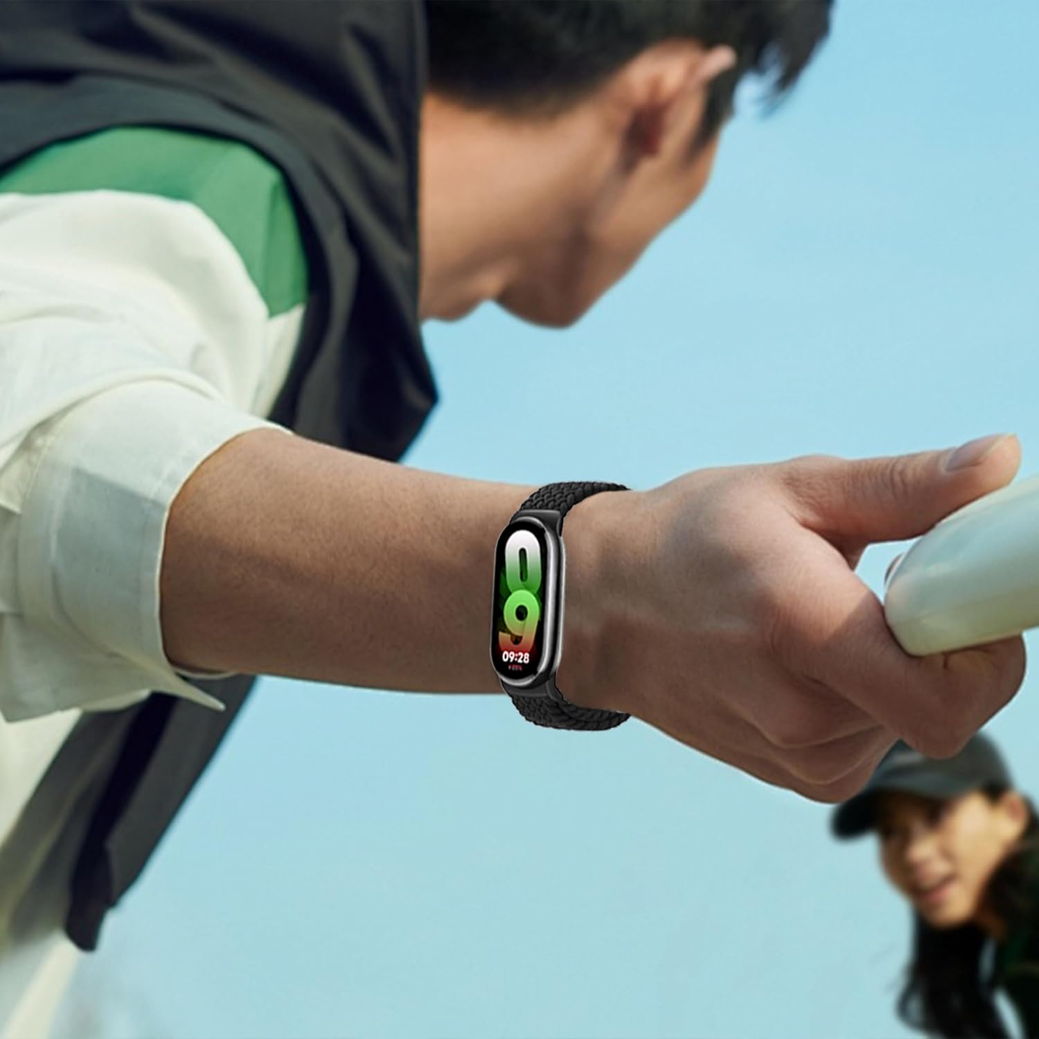 Nylon Braided Magnetic Bands for Xiaomi Smart Band 10/9/8， image 5