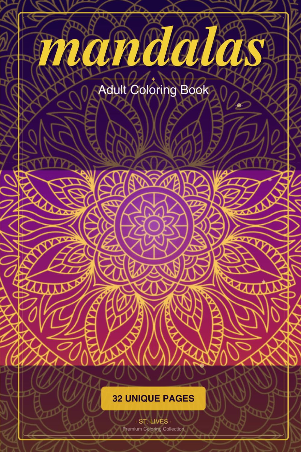 Mandalas Adult Coloring Book