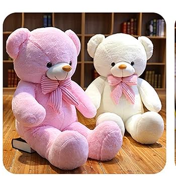 ピンクのクマ型ぬいぐるみ3体セット Amazon.co.jp: ぬいぐるみ クマぬいぐるみ 大きいサイズ
