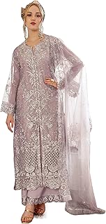 Yami fashion net with heavy embroidery and sequence work multi color designer stitched salwar suit for women and girl's