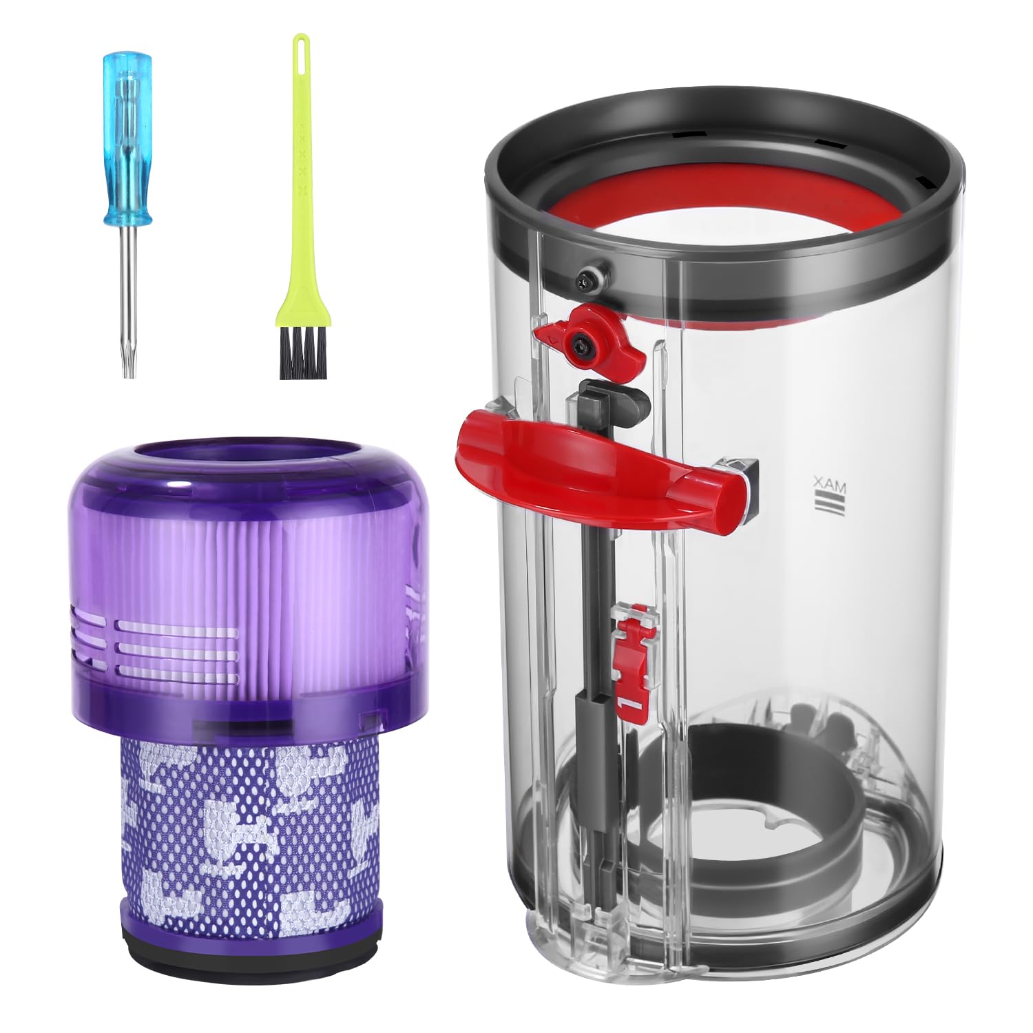 Récipient de récupération Dyson V11 V15 pour réparer un réservoir fissuré ou usé