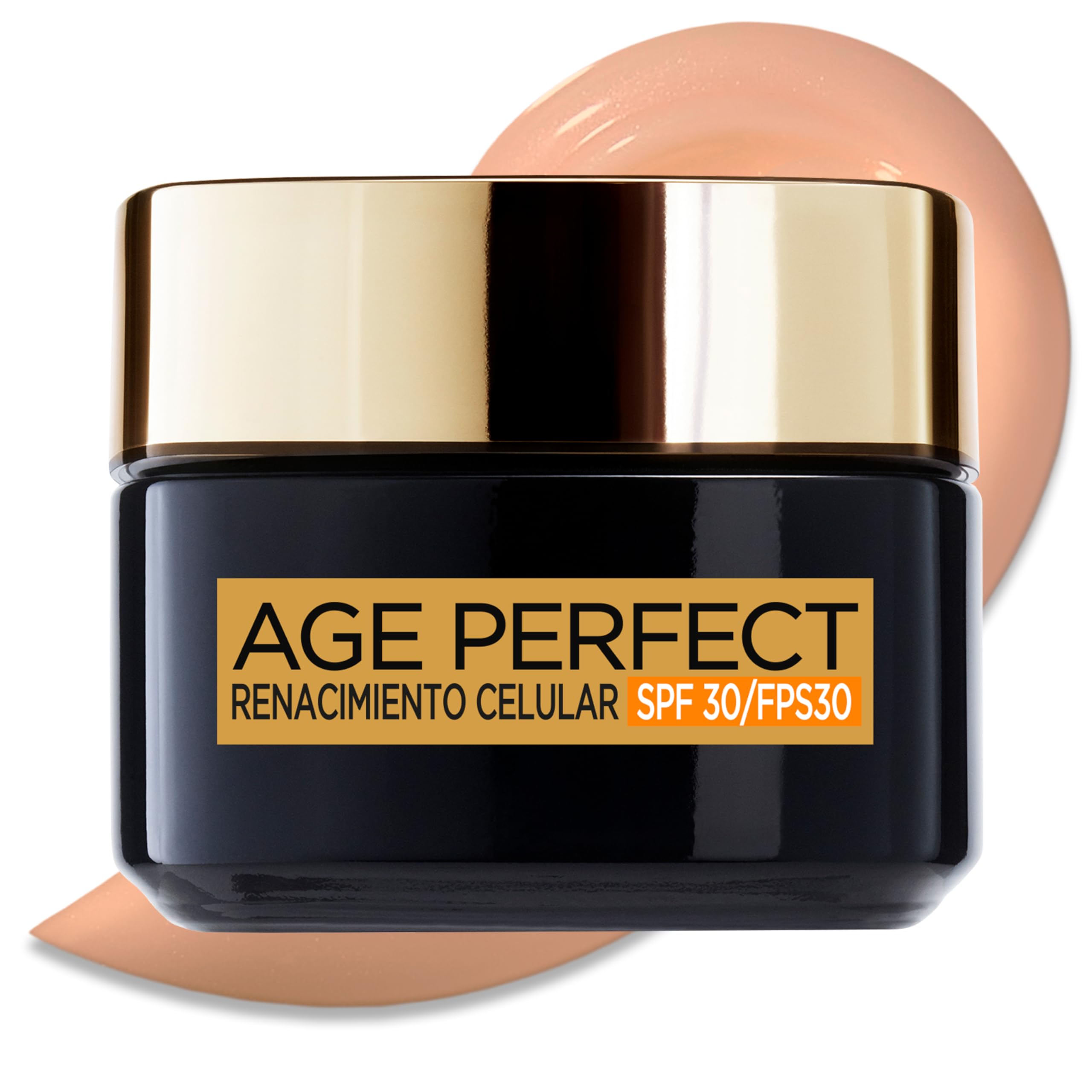 L'Oréal Paris, Age Perfect Renacimiento Celular Spf15 Crema Día 50 ml, Crema Viso, Multicolore, U, Donna