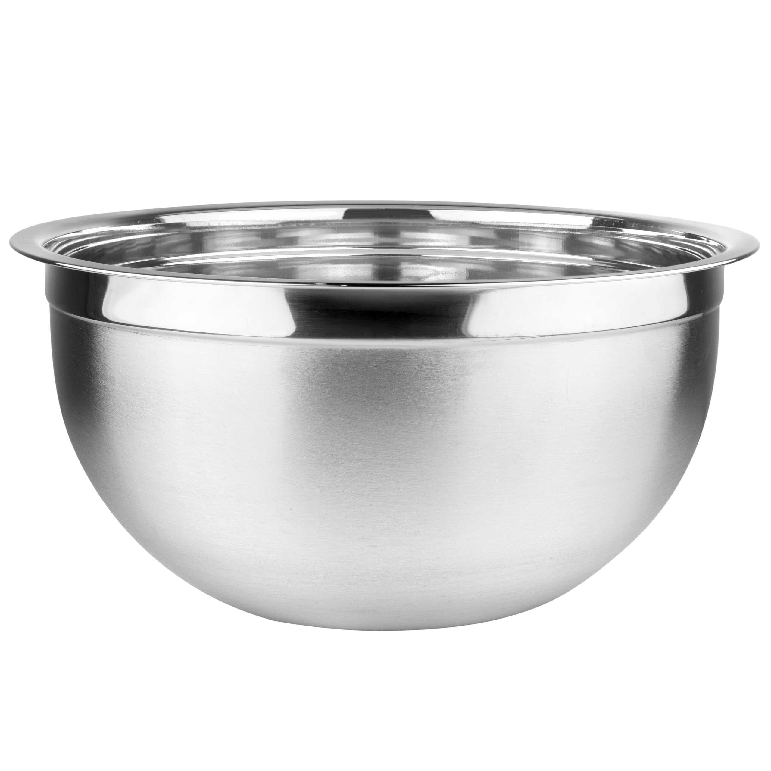 YBM HOME Cuenco de acero inoxidable de calidad profesional para servir, mezclar cocinar o hornear, 1192