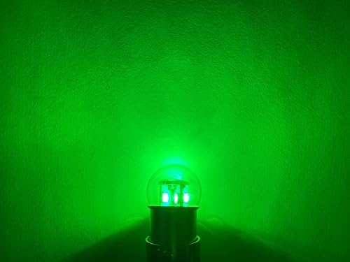 Miniatura 4 de Repuesto LED de bombilla miniatura #89#67#303  1228 voltios ACDC  Estilo base BA15S  Reemplazo para #67, 69, 89, 98, 1247, 441067-1, 97, 631, 1155,