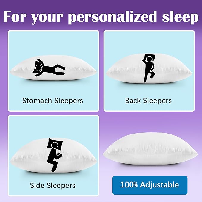 Almohada Firme King para Dormir Boca Abajo miniatura 8