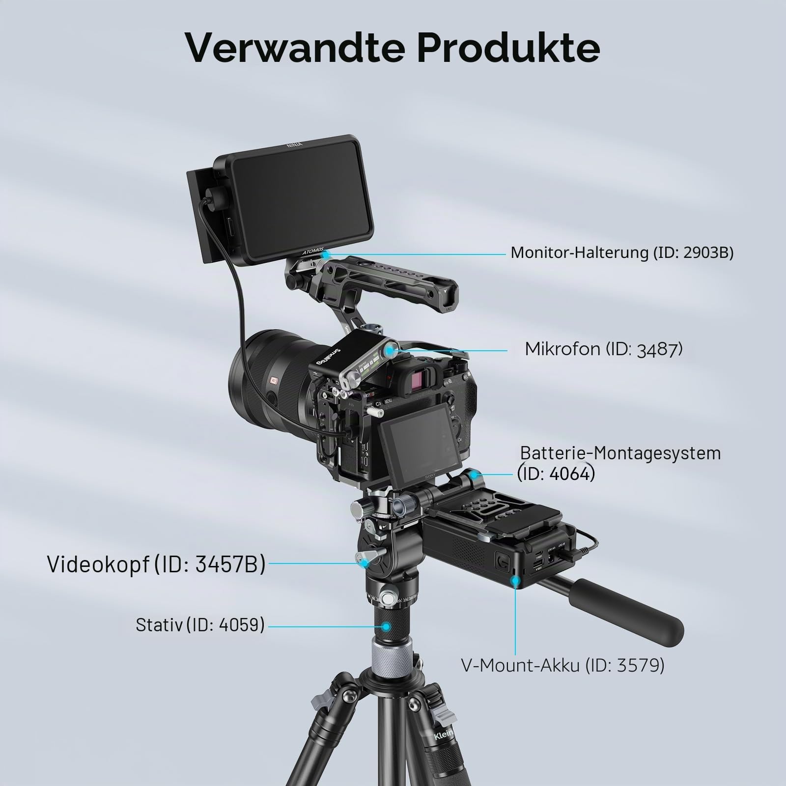 SMALLRIG A7 III / A7R III Kamerakäfig-Set für Sony Alpha 7 III/Alpha 7R III, vollständiger Käfig mit oberem Griff für ARRI und Kabelklemme, integrierter Kaltschuh und NATO-Schienen – 4198