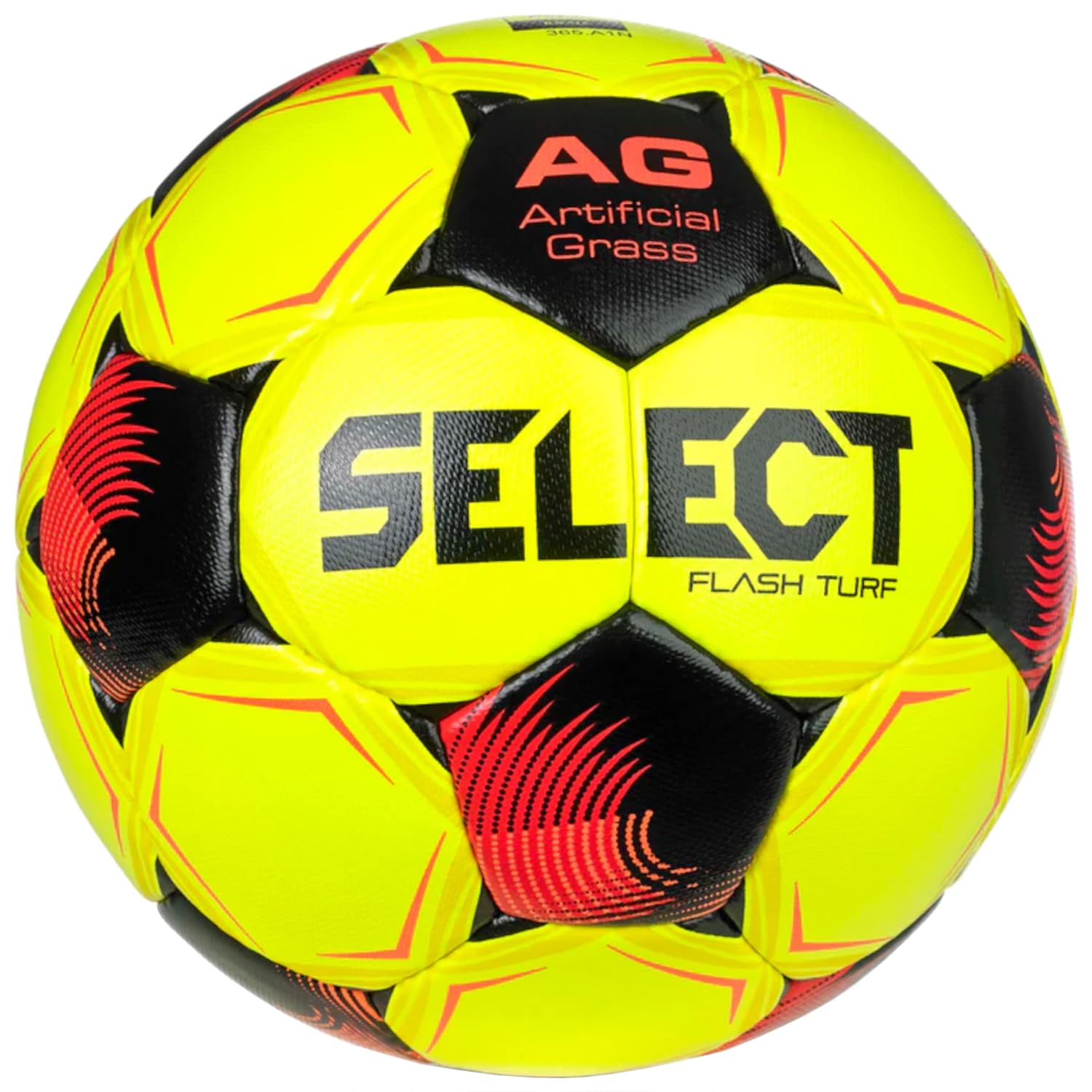 Select Flash Turf FIFA Basic V26 Ball 110056Y - Palloni da calcio unisex, colore giallo, taglia 5