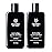 Black Wolf Salicylic Acid Body Wash for Men - 10 Fl Oz, 2-Pack - Men\'s Acne Body Wash - Charcoal Helps Reduce Acne Breakouts & Cleanse Your Skin - Full Coverage & Deep Clean Treatment - Men\'s Bodywash