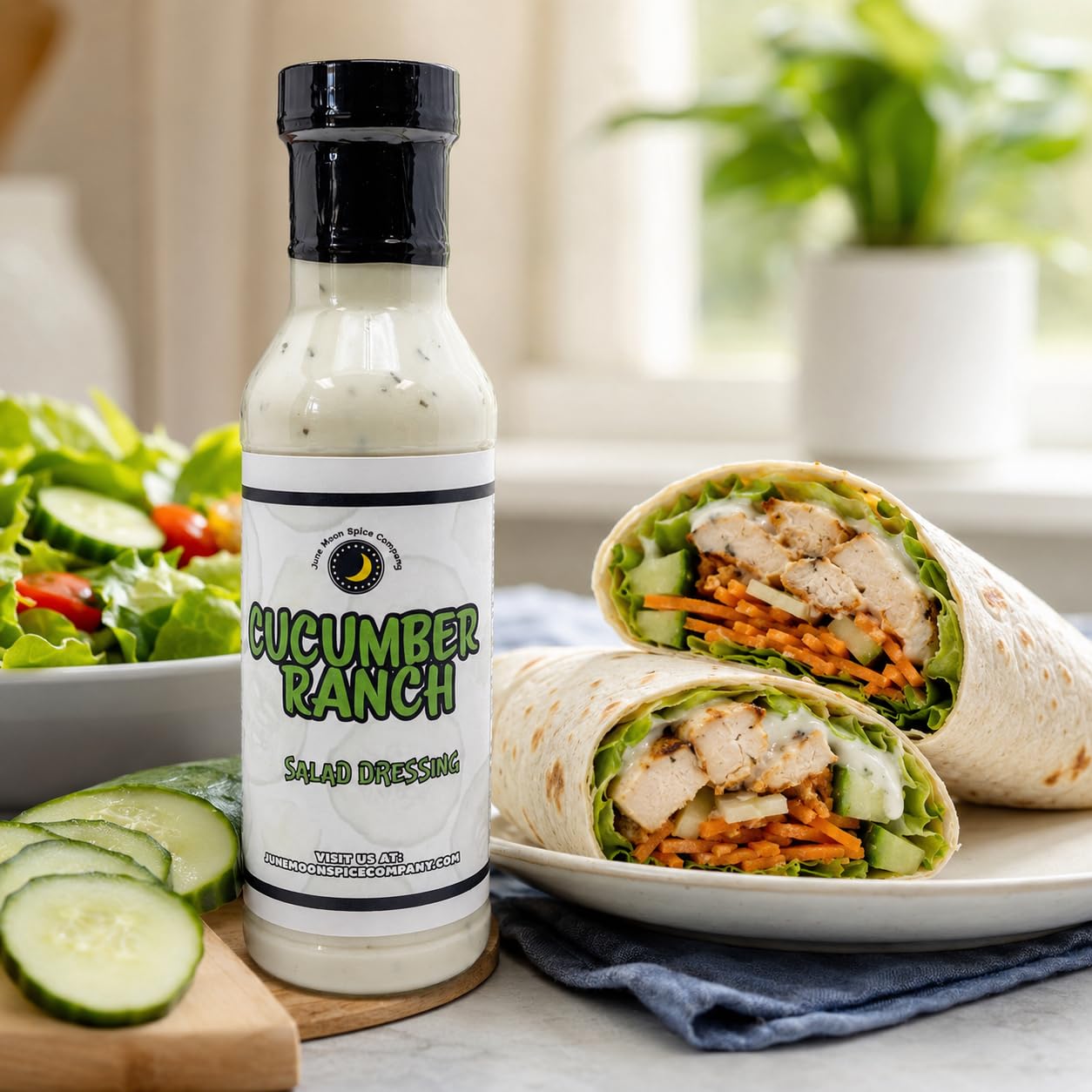 cucumber ranch dressing Amazon.com : Cucumber Ranch Salad Dressing | Rich, Creamy Flavor for Salads & Dips | 12.0 fl oz