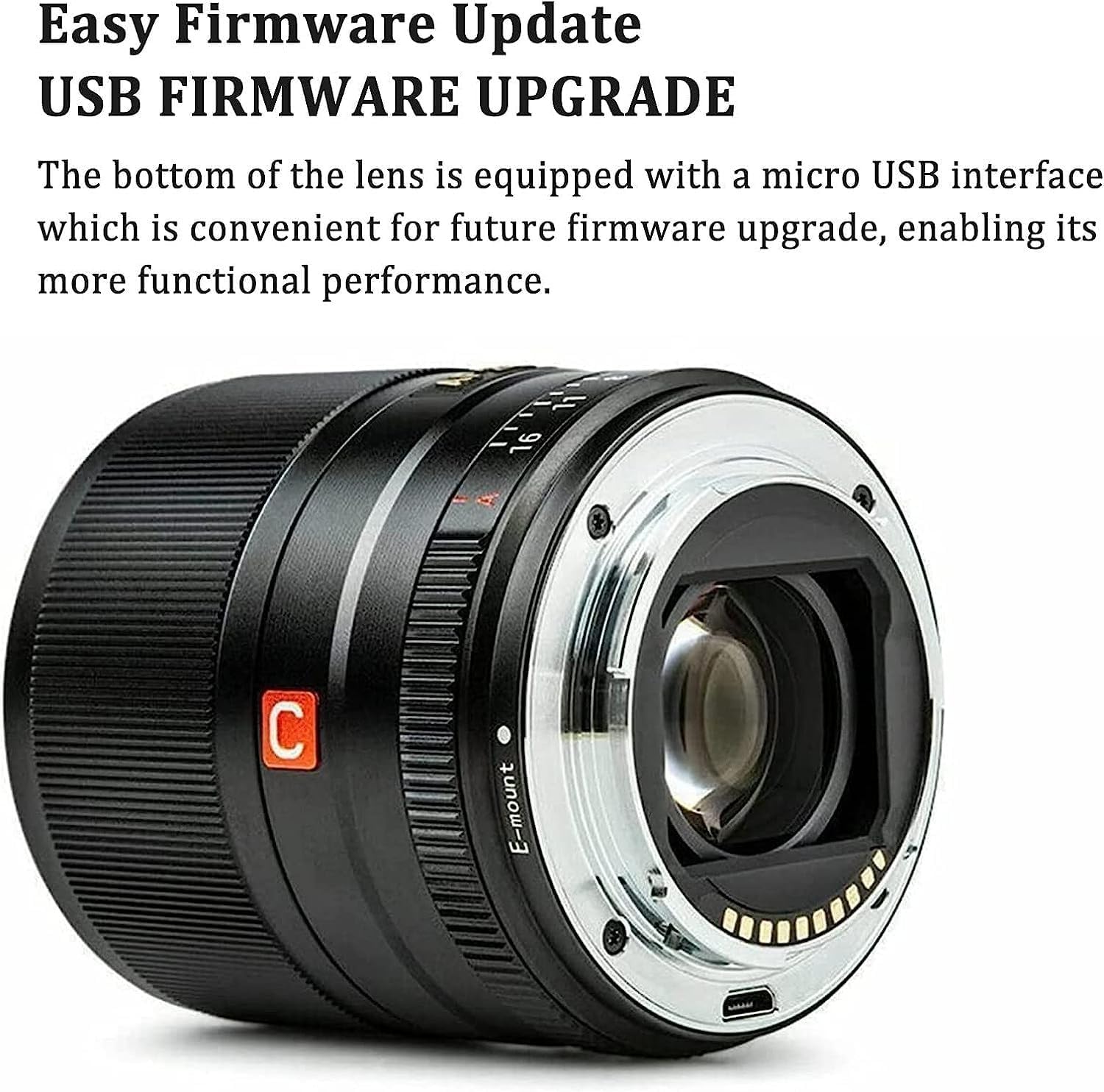 VILTROX 23mm F1.4 E-Mount APS-C STM Lente principal de foco