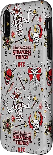 Miniatura 8 de Funda para iPhone 11 Stranger Things Demogorgon Hellfire Club con patrón de club