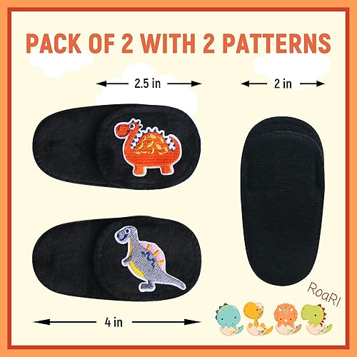 Vista 55 de Astropic 2 parches para los ojos para niños Parche de ojos para niñas Parches médicos para los ojos para niños con ojo perezoso Parche