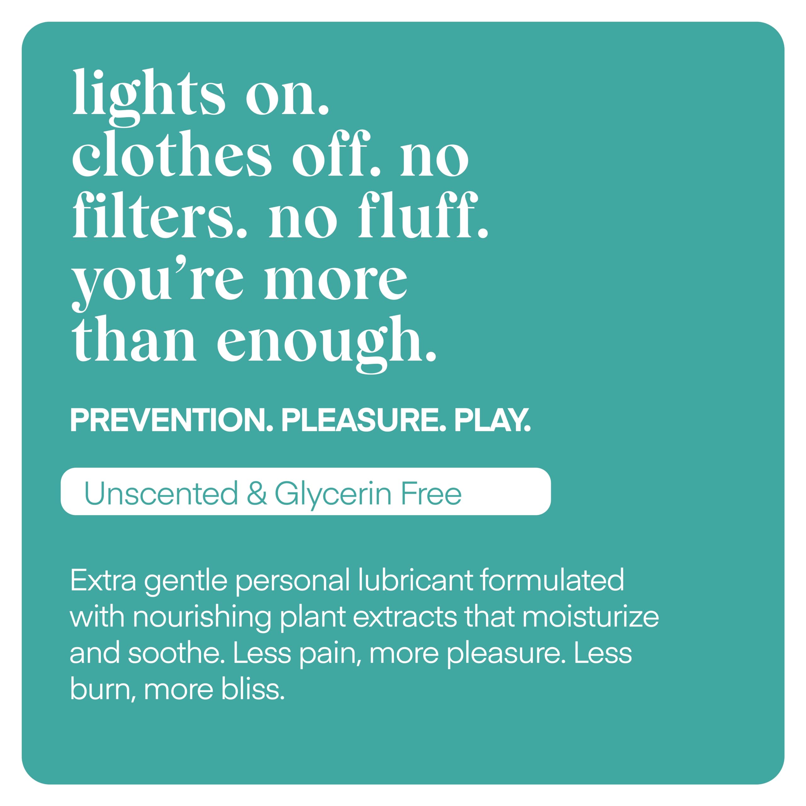 Amazon.com: Playground Free Love, Natural, Water-Based Personal Lubricant,  Safe to Use with Latex Condoms, for Men, Women, Couples, Unscented, 3.7 Fl.  Oz. : Health & Household