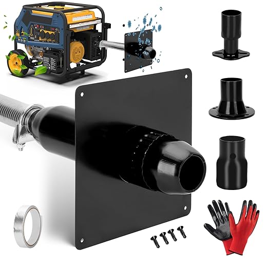 Portable Generator Exhaust Silencer Kit