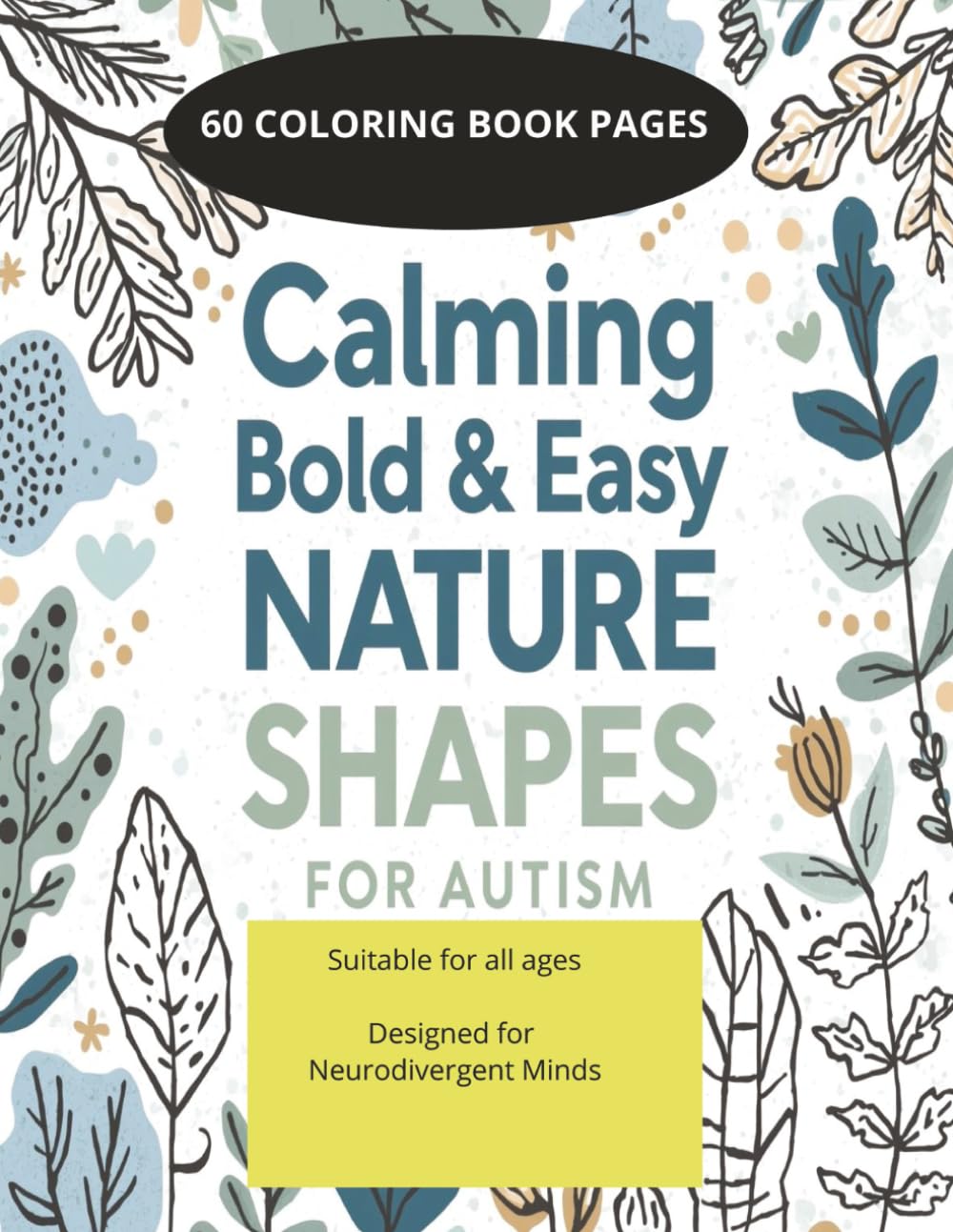 CALMING BOLD & EASY NATURE SHAPES FOR AUTISM