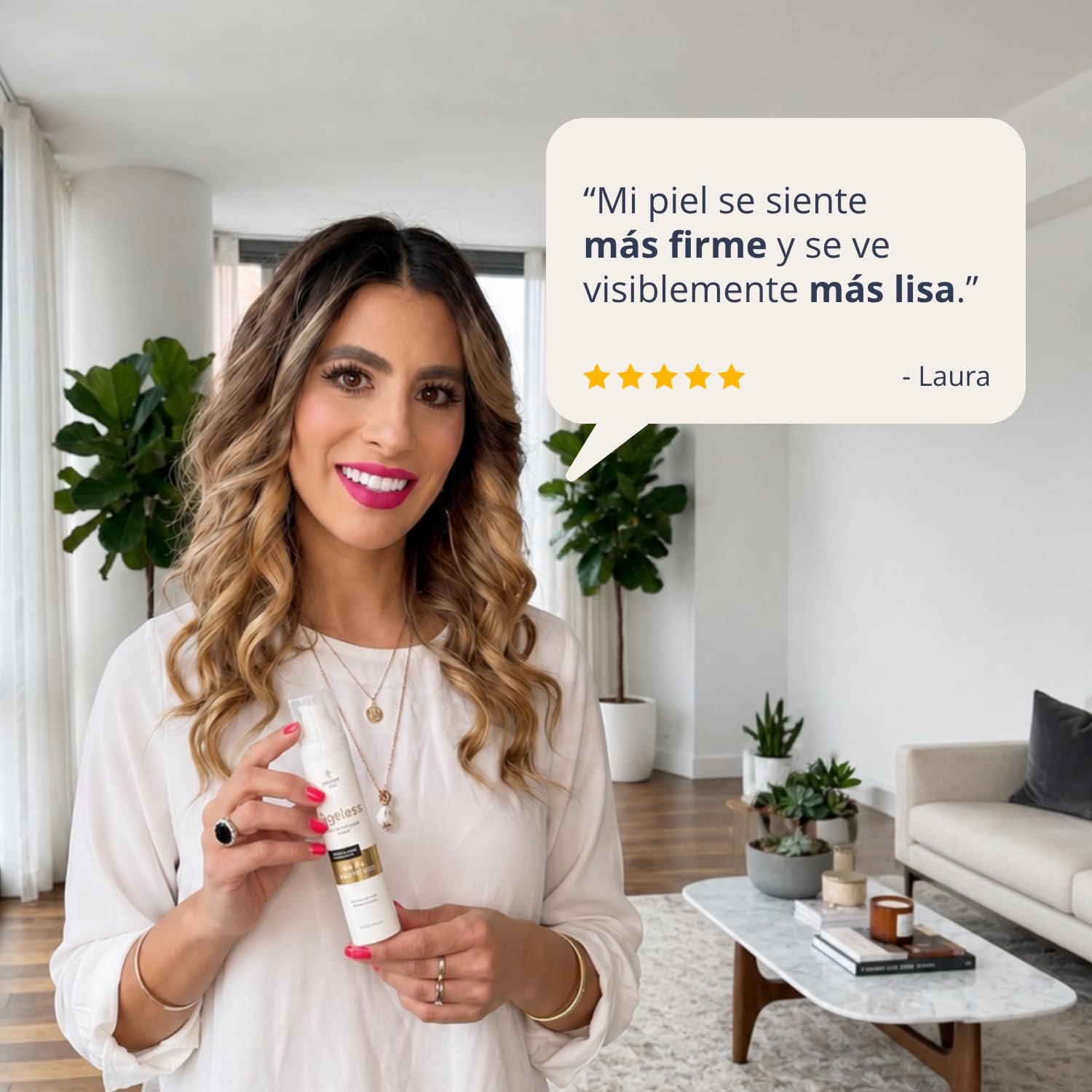 Golden Tree Ageless Crema Anti-Arrugas, 50 ml | Hidratación Día y Noche para Piel Seca, Fórmula Suavizante y Nutritiva, Para Todo Tipo de Piel