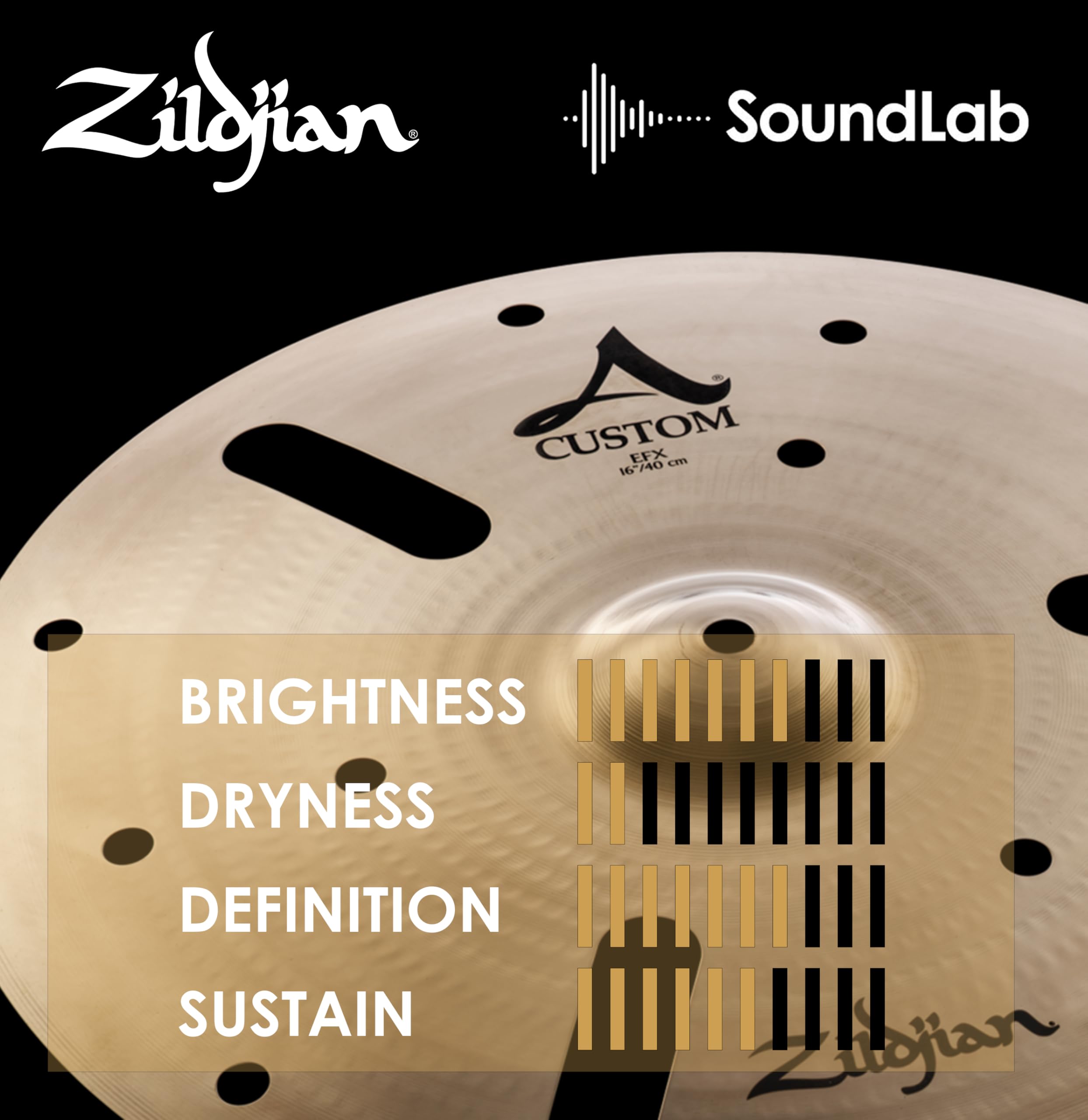 Zildjian A Custom Series - 16" EFX Crash Cymbal