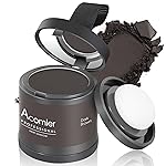 Acomler Instantly Root Cover Up Hairline Powder, Root Touch Up Hair Color 0.35 Ounce,Concealing Hair Loss for Thinning Hair, Hair Powder for Women Men with Bald Spots,Eyebrows,Beard Line (Dark Brown)