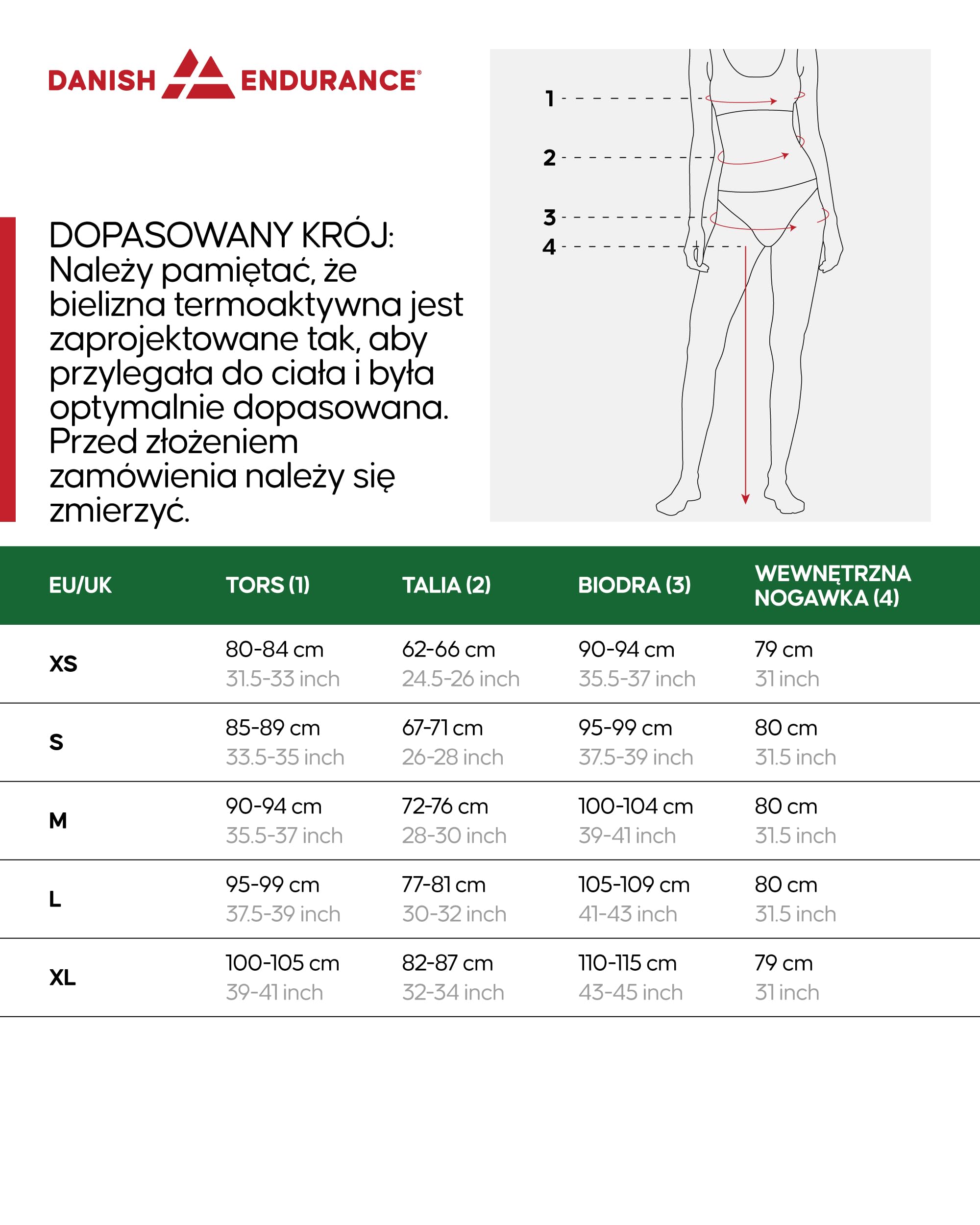 DANISH ENDURANCE Bielizna Termoaktywna Damska z Wełny Merino, Zestaw Odzieży Termicznej, Długie Legginsy Damskie, Top i Spodnie
