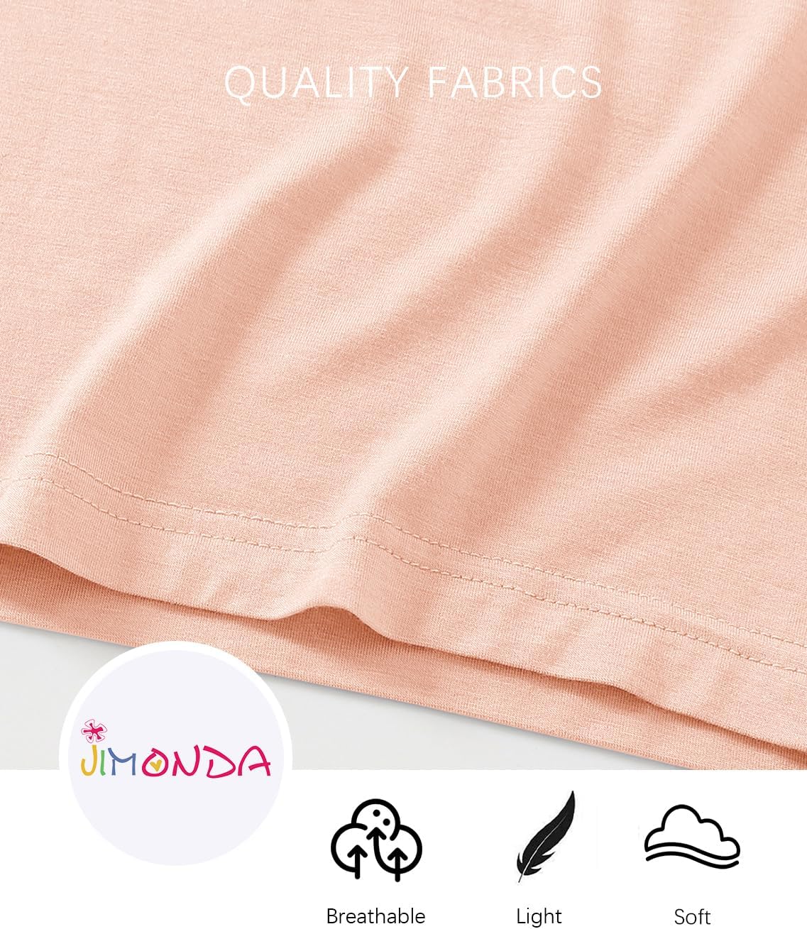 Jimonda Baby Boys Girls Pajama Sets Kid Soft Sleepwear Rayon From Bamboo Sleepwear Short Sleeve 4-Piece Cool Jammies 18M-12Y - Image 5