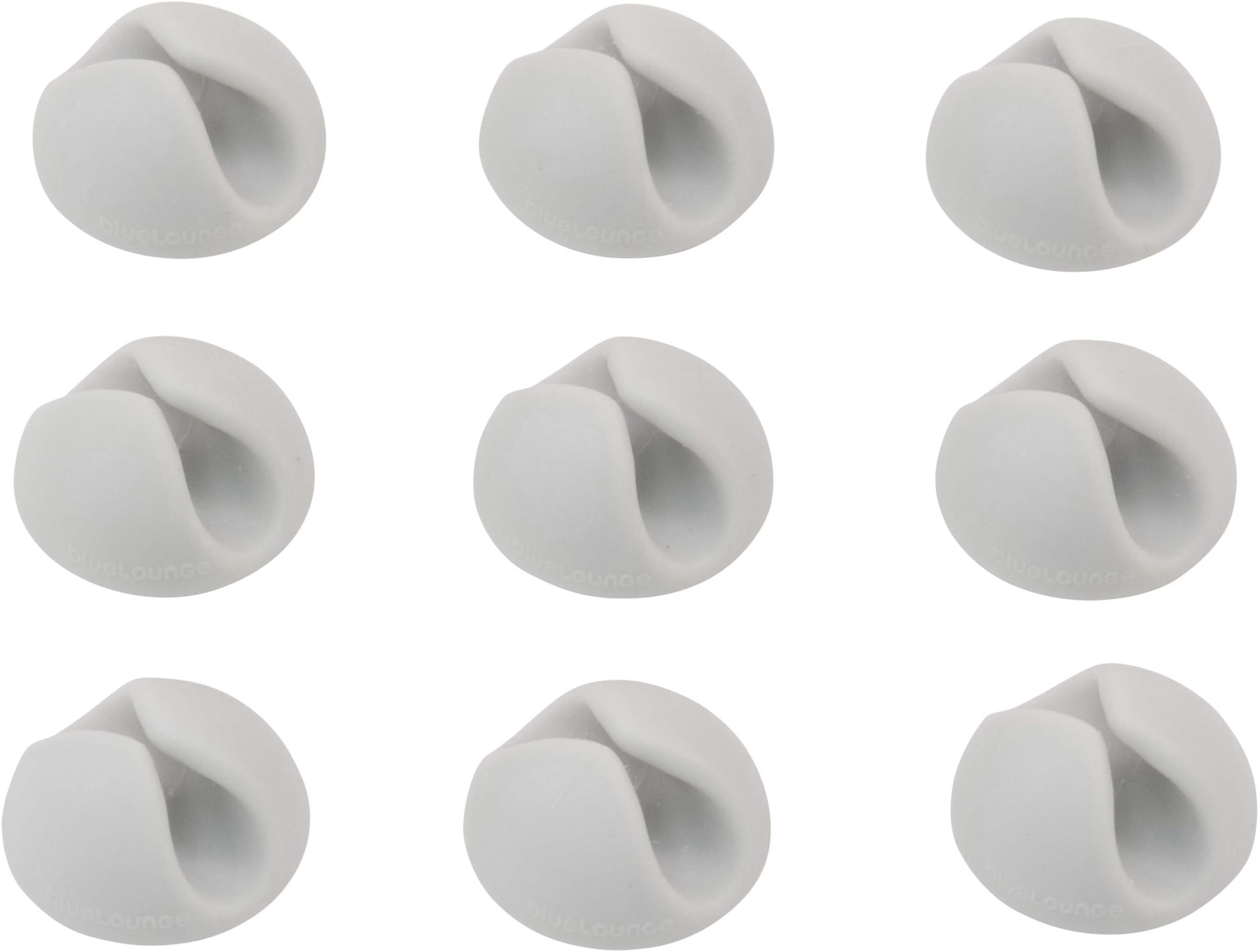 Bluelounge CableDrop Mini, White - Cable Management System for All Cables up to 5/16-inch (BLUCDM-WH)