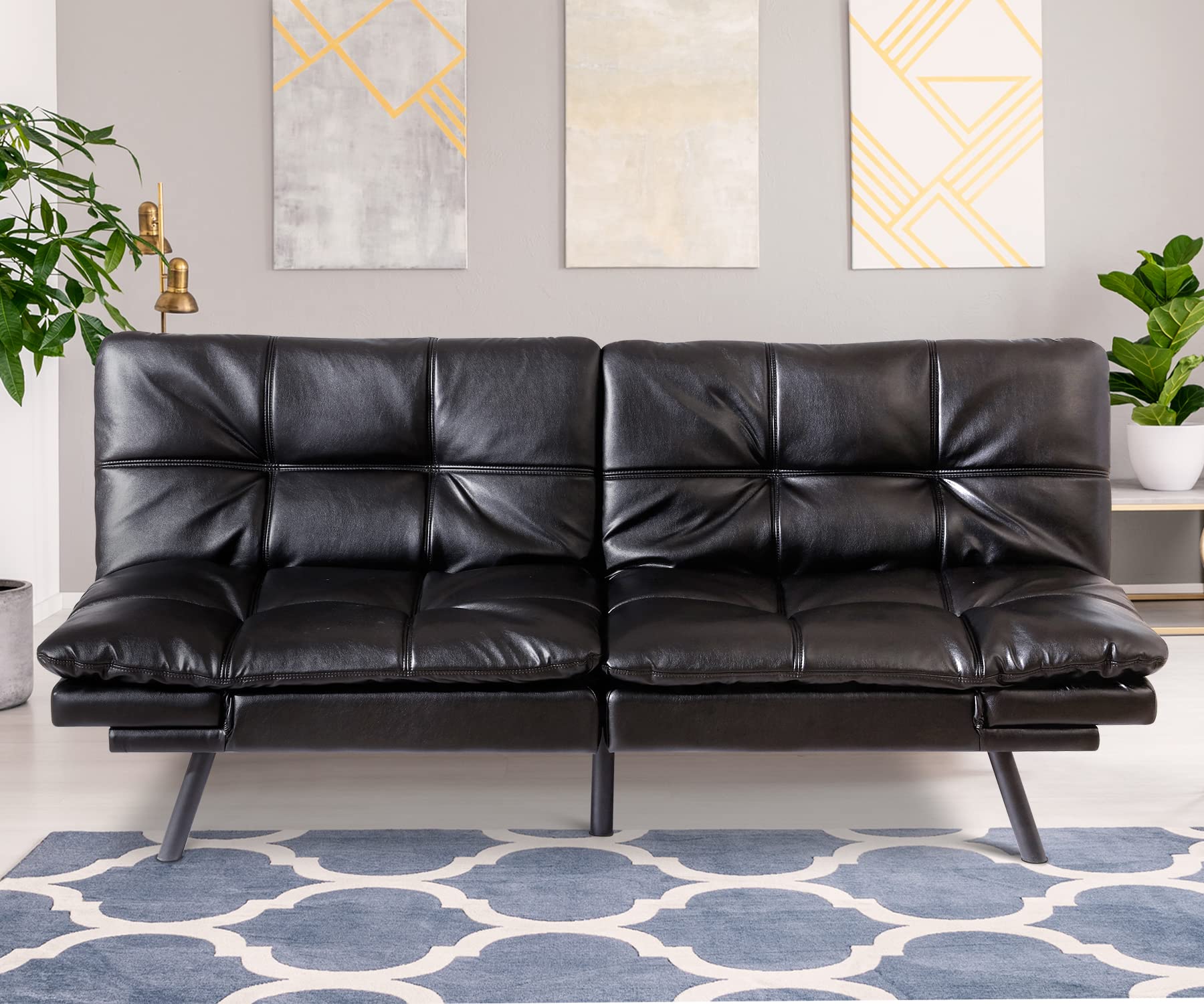 Buy Futon Sofa Bed, Opoiar Sofa Bed Couch with Memory Foam, Convertible