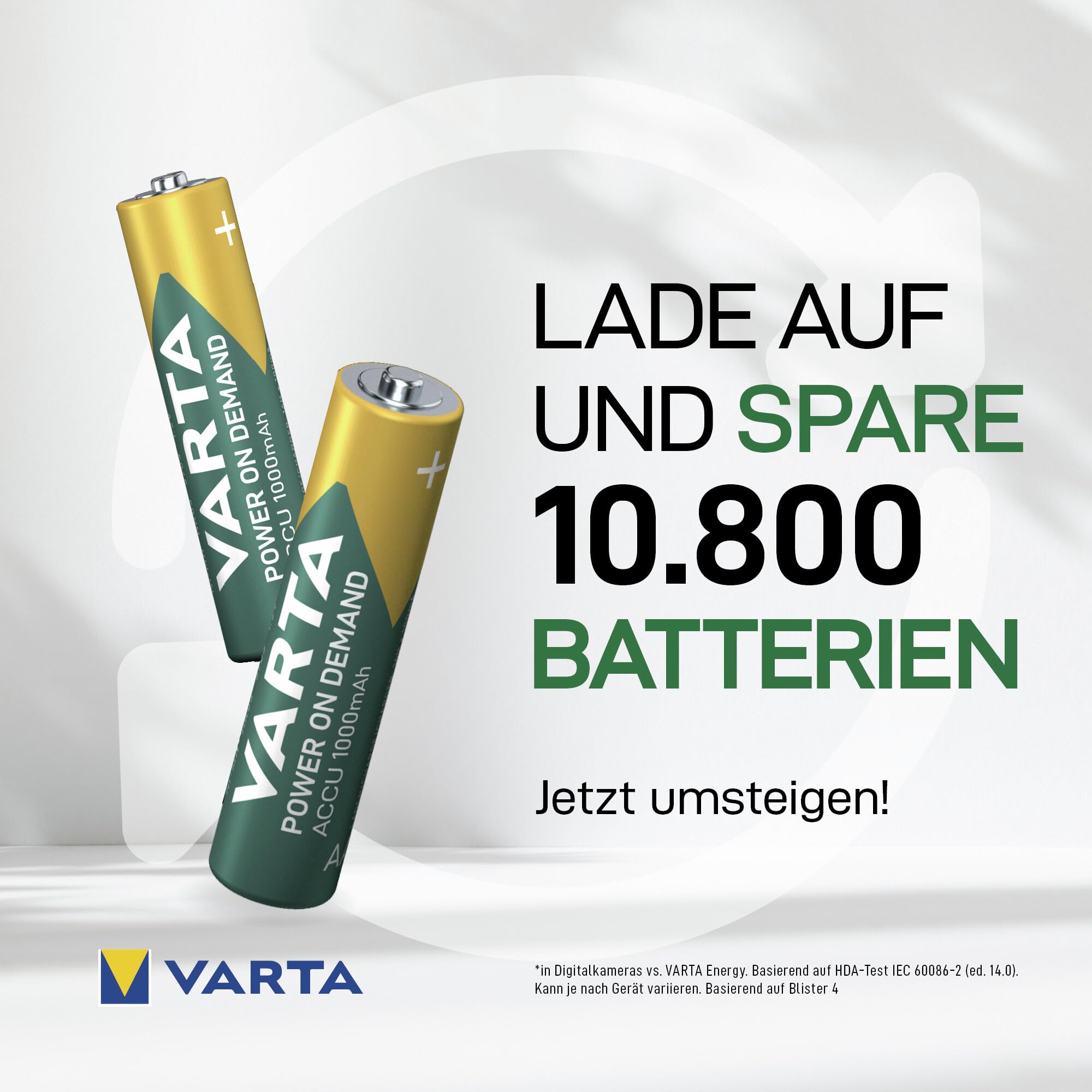 Varta 5703 1000 MAh AAA Ni-MH Şarj Edilebilir İnce Kalem Pil 2'li - Fiyat - Foto 9