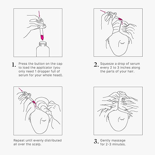 Miniatura 8 de Better Not Younger Suero fortificante para el cabello y el cuero cabelludo para adelgazar y envejecer el cabello, suero para cabello más fuerte y