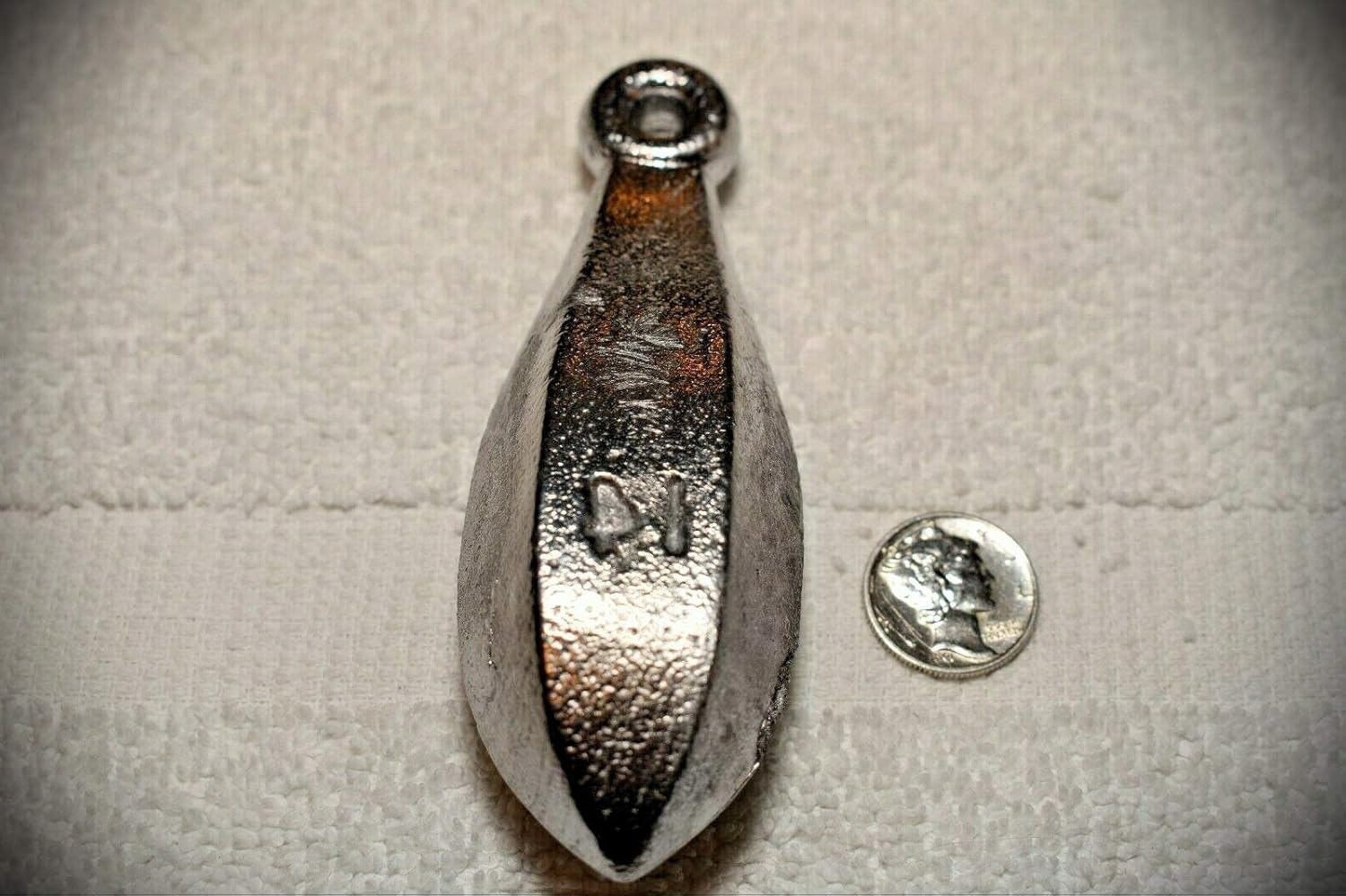 14 Oz Bank Fishing Lead Weights 6 Sinker Weights Fishing