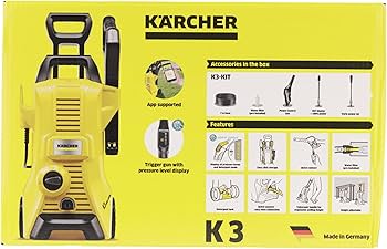 Amazon.com : Kärcher K 3 Power Control Pressure Washer: Clever App