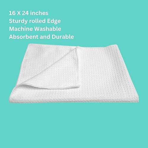 Miniatura 9 de I Wonder if People Look Both Ways Before Getting on my Nerves Funny Vintage 1950's Housewife Pin-up Girl Waffle Weave Microfiber Towel Kitchen Linen