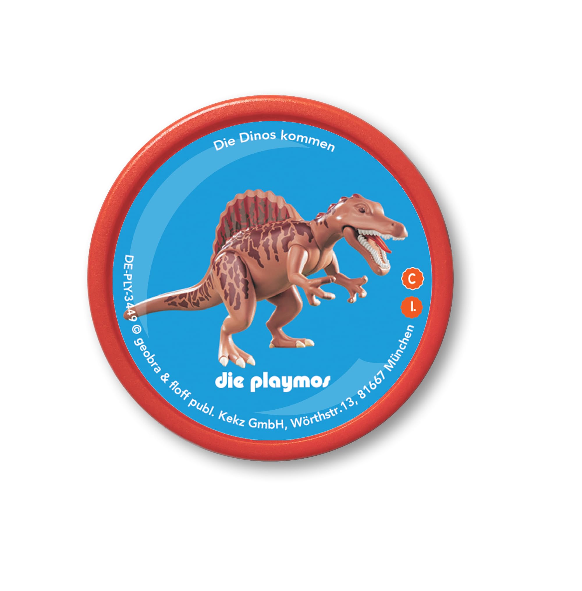 Kekz Playmos Kekz 1: The Dinos Come, Audio Chip for Biscuit Listeners, Audio Play for Children from 5 Years, Playing Time Approx. 50 Minutes