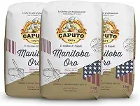 Pack c/ 3 Farinhas 0 Italiana Caputo Manitoba Oro 1kg