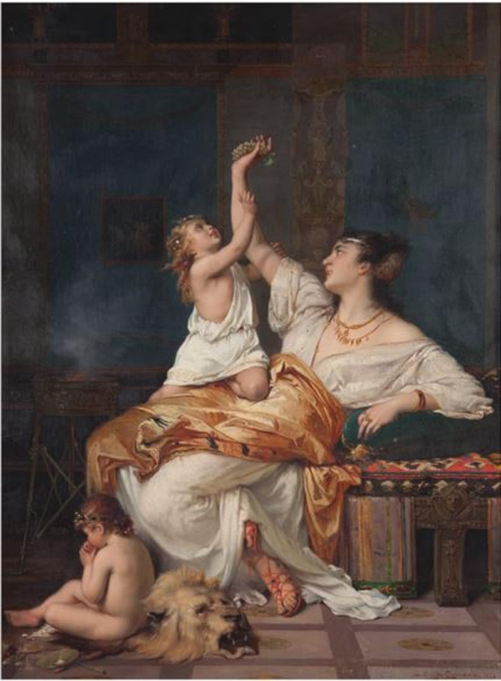 ARTXLXXBN Famous Art Print Poster Vintage Wall Art the Reward by Pierre Oliver Coomans Canvas Art Poster for Home Decor 60x90cm