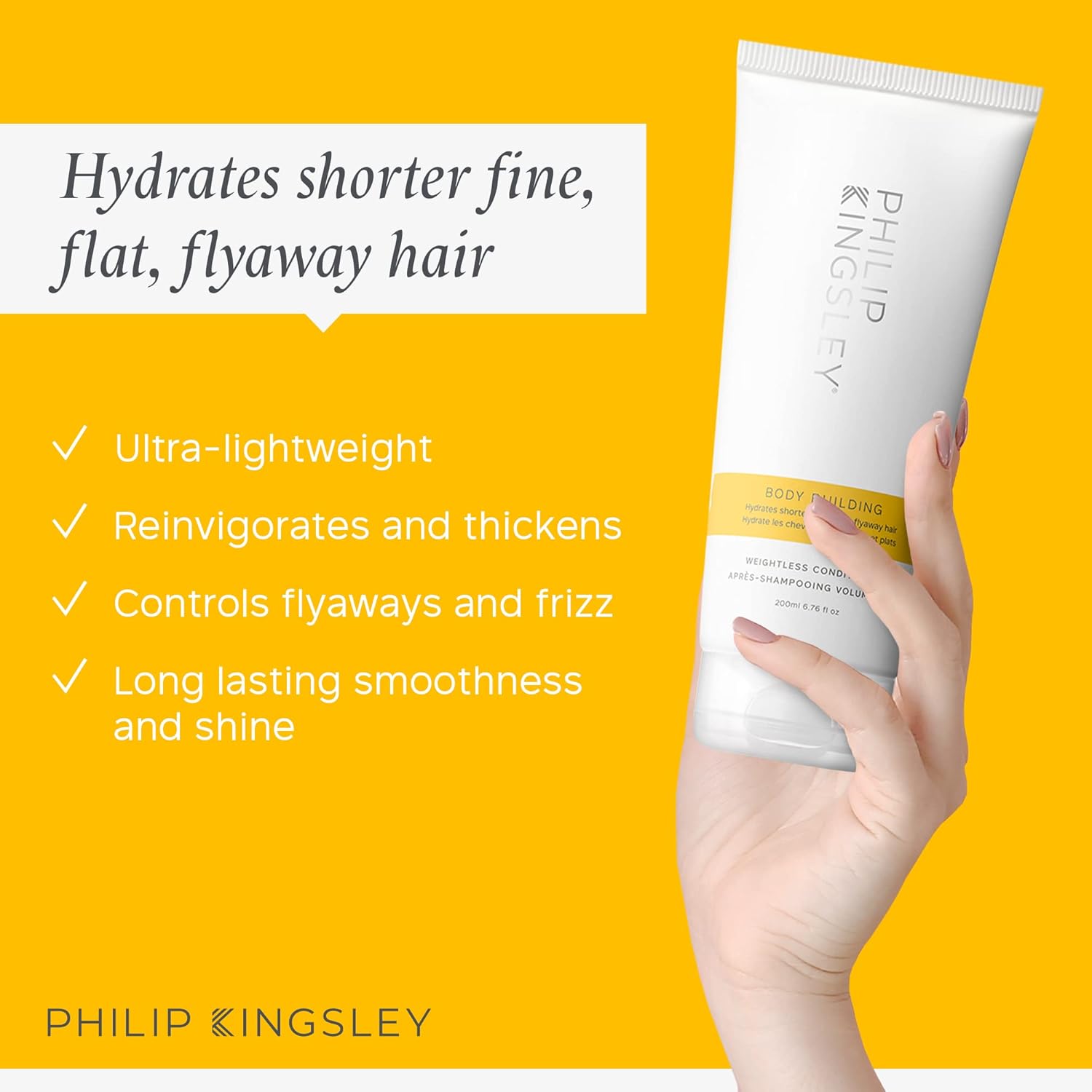 Philip Kingsley Brilliant Body and Volume Hair Care Gift Set, Volumizing Shampoo, Conditioner, Hair Plumping Cream, Deep Conditioning Mask - Image 3