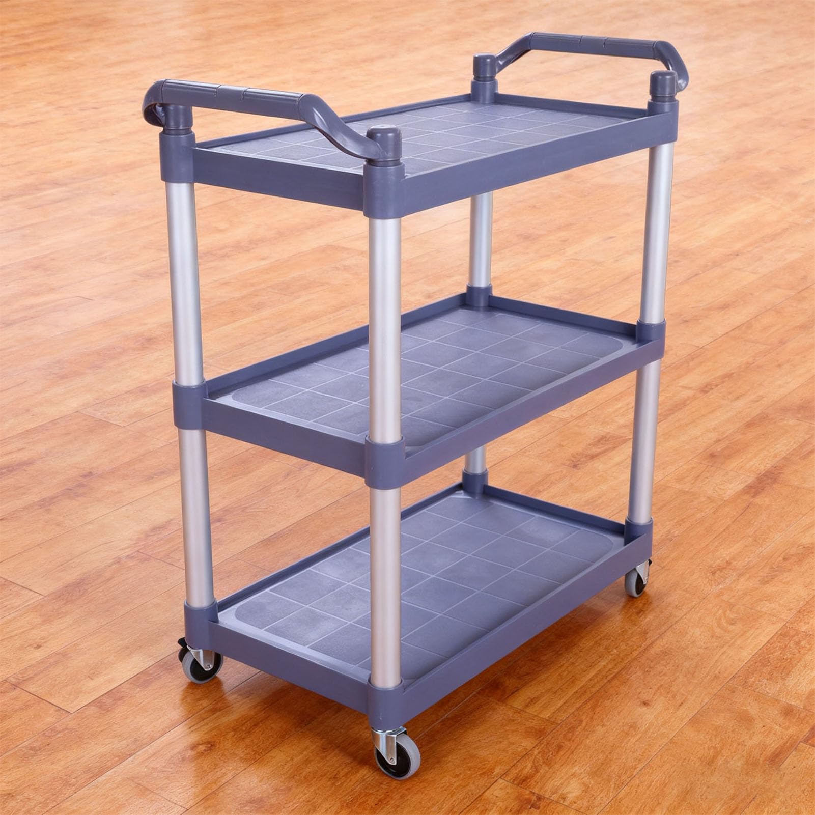 Asixxsix 3-poziomowy Wózek na Narzędzia do Toczenia, nośność 330 Funtów Rolling Mechanic Tool Cart Storage Organizer Wózki Użytkowe Organizator Narzędzi, Wózki na Kółkach Organizatory do