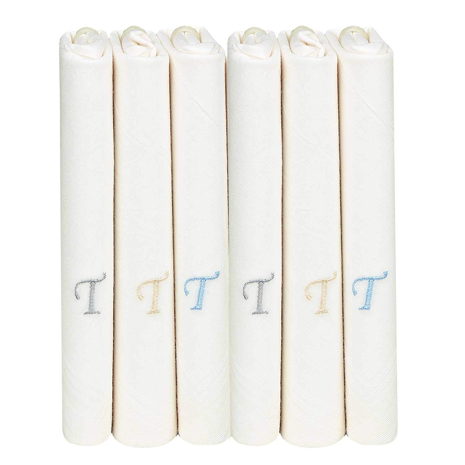 Mens Hankerchief Initial