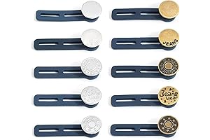 Retractable Waist Buttons for Convenience and Comfort