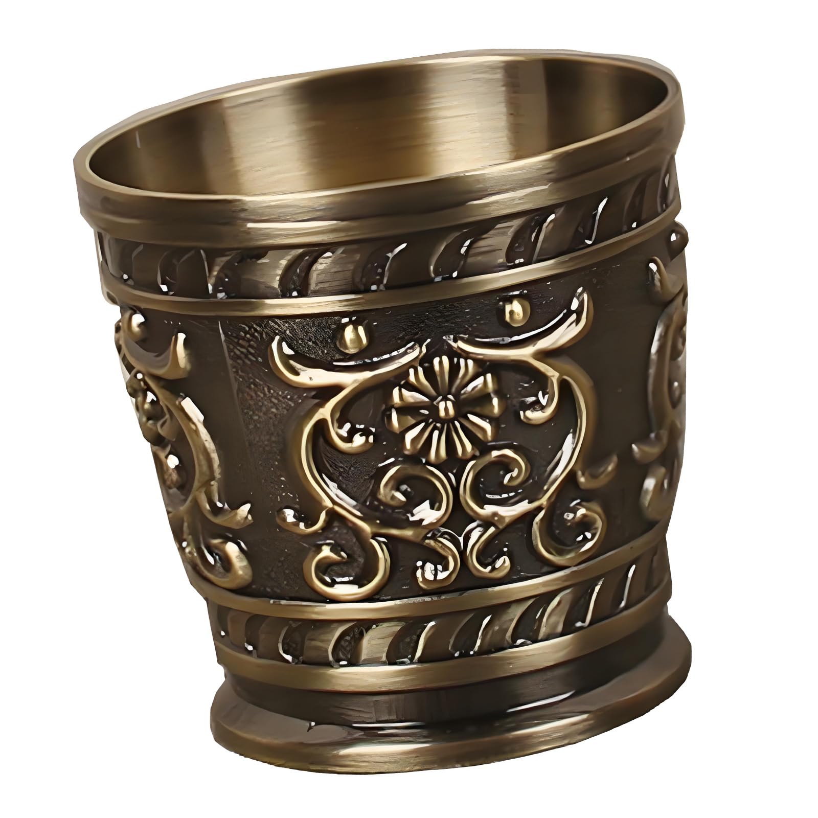 Hzbb Multicolor Unique Humorous Drinking Cup Metal Texture Insulation Safe Design Party Present Simple Shot Glass