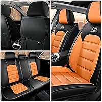 Vista 2 de Fundas de asiento de automóvil para Subaru Outback 2000-2023, impermeables, suaves, transpirables, de piel sintética, con bolsillos