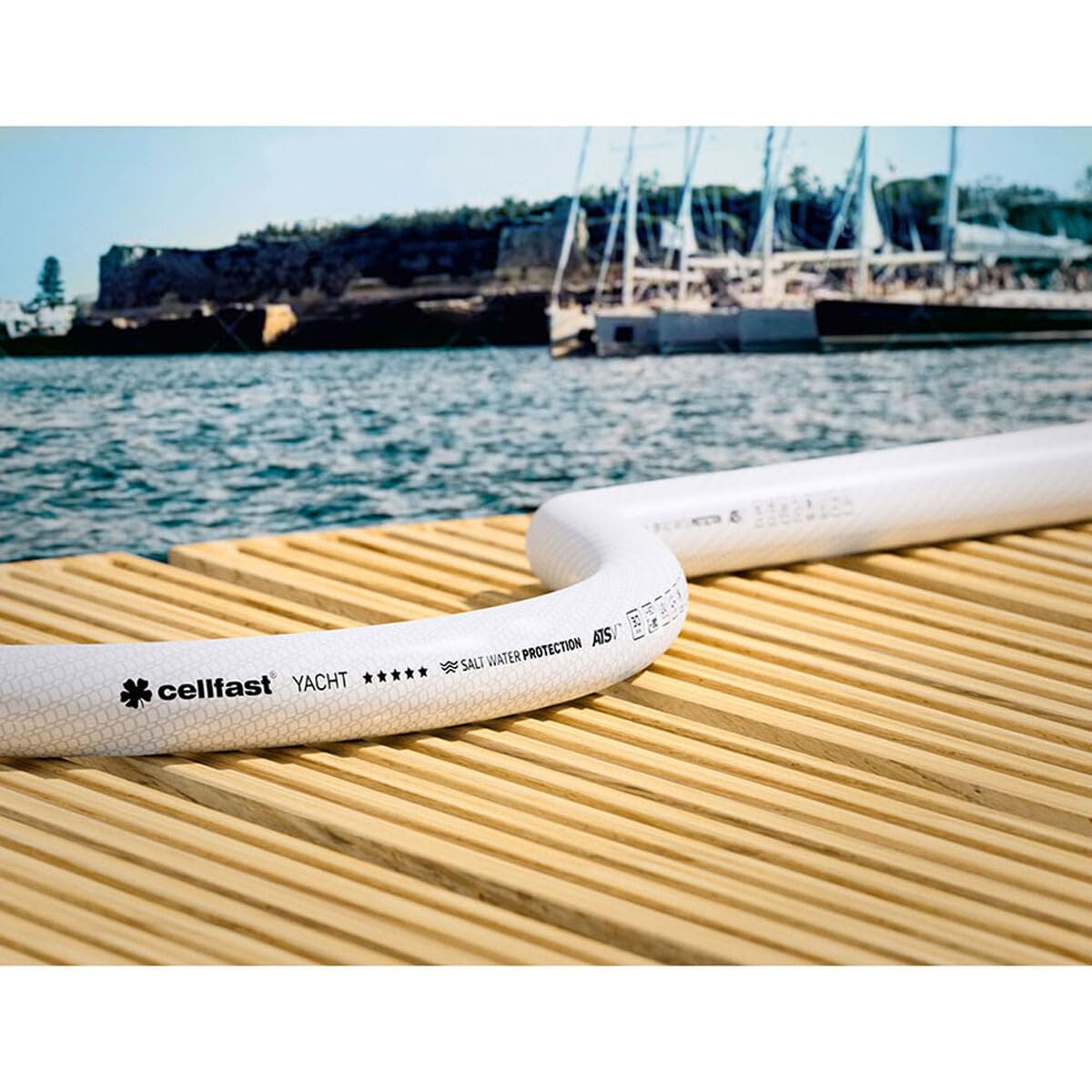 Cellfast Set de riego Yacht Prestige de diámetro 1/2"(12,5mm) con una Longitud de 20 Metros.